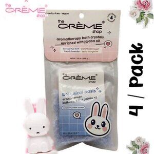 the Crème shop Botanical Bath Salts Crystals 4 Pack